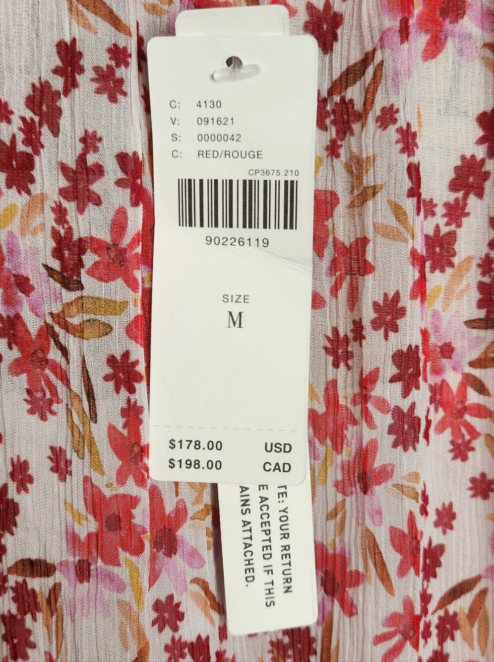 Anthropologie Floral Chiffon Maxi Dress - Picture 12 of 12